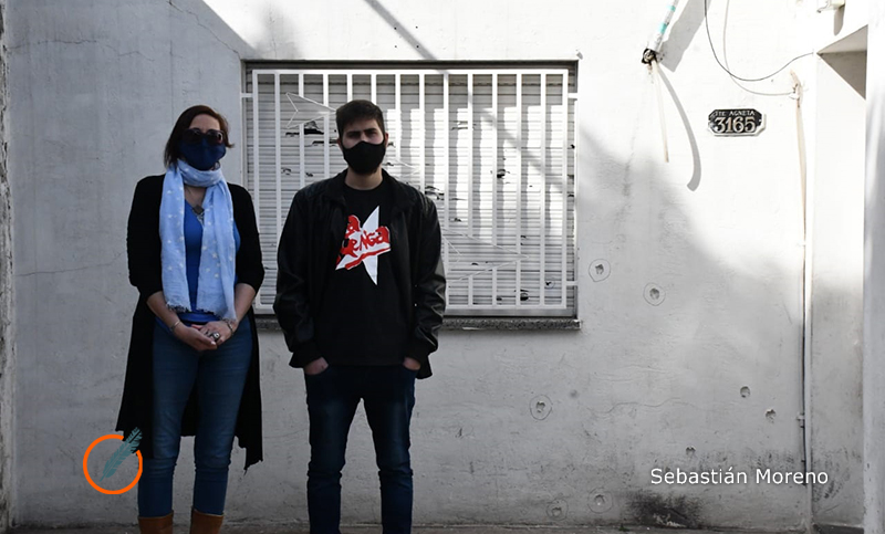 Realizan una colecta para comprar un portón ante el temor de nuevas balaceras a su casa