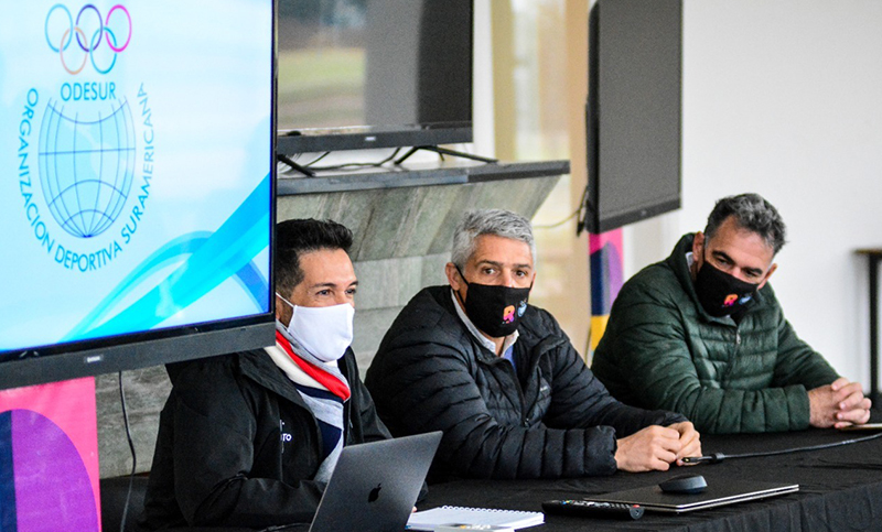 Odesur inspeccionó las obras que se realizan en Rosario para los Juegos de la Juventud
