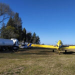 Realizaron operativos aéreos y náuticos por nuevos incendios en las islas