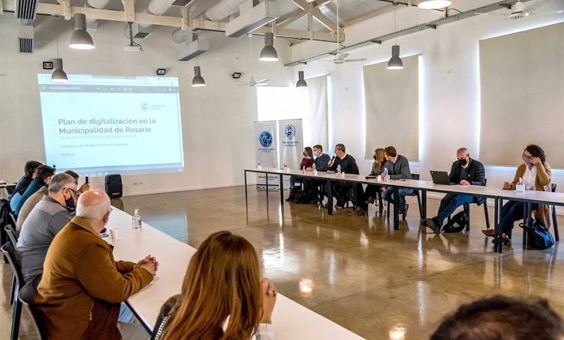 La Municipalidad se reunió con empresarios locales de la industria del software