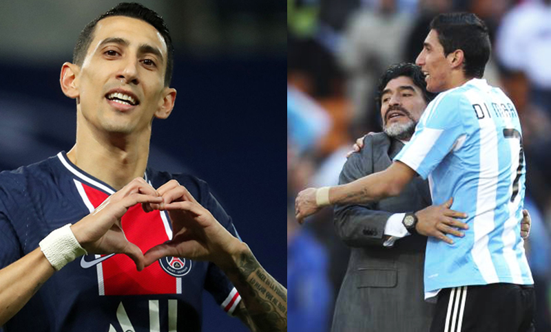 Di María: «Para mí Diego es Dios, es todo, me bancó cuando todos me mataban»