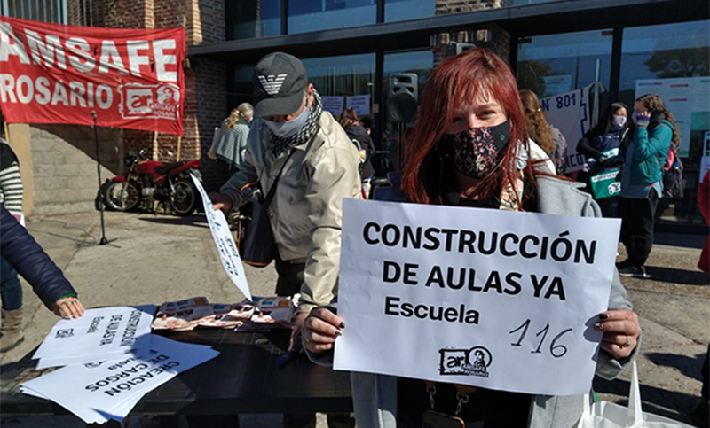 Amsafe volvió pedir por condiciones edilicias tras el regreso a las aulas