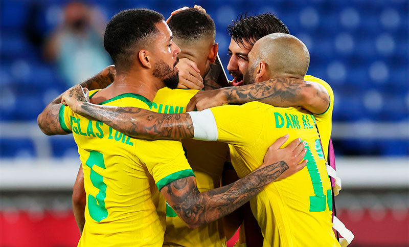 Brasil se lo ganó en tiempo extra a España y es bicampeón en fútbol