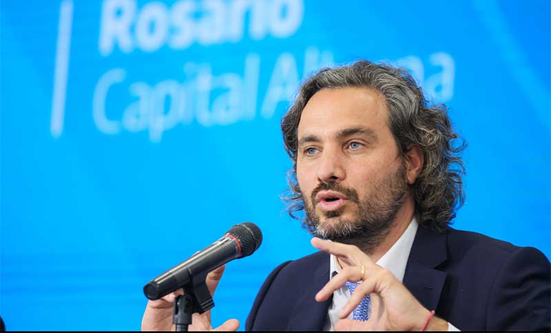 Cafiero rechazó la iniciativa de la UIA: «No debería existir ninguna política sanitaria dictada desde empresas»