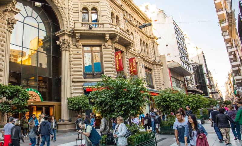 Se reactivan los alquileres de comercios en calle Florida  Buenos Aires