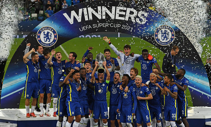 Chelsea venció a Villarreal por penales y ganó la Supercopa europea