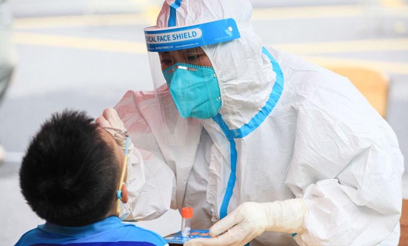 Rebrote de coronavirus en China causado por la variante delta