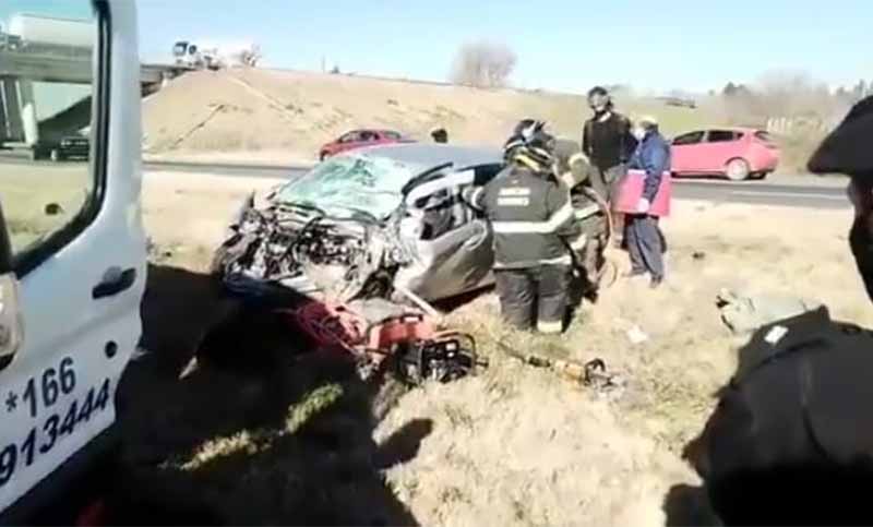 Choque fatal en la Autopista Rosario-Santa Fe: un muerto