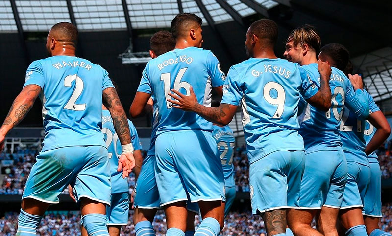 Manchester City vapuleó 5 a 0 al Arsenal por la Premier League