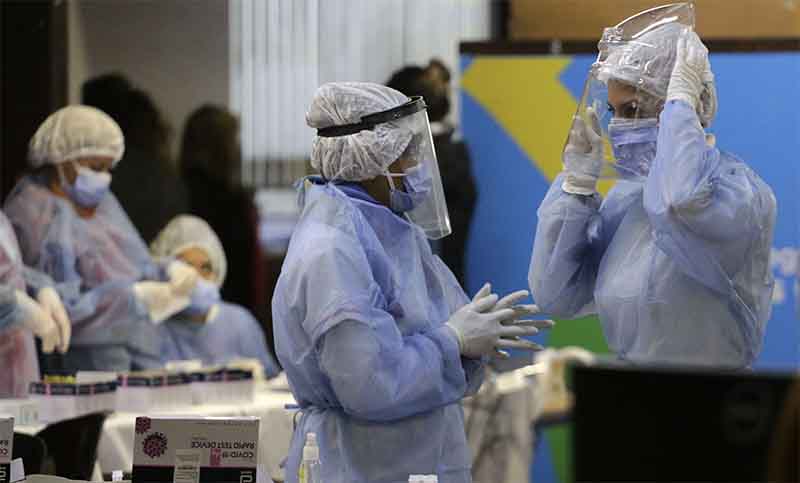 Coronavirus: 229 muertes y 8.160 casos informados en todo el país