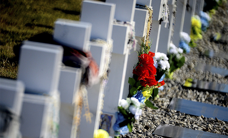 Hallaron restos de combatientes argentinos no identificados en Malvinas