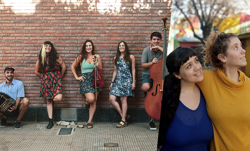 El quinteto El Rebusque y el dúo Durand Mansilla-Druetta se presentan en la Sala Lavardén