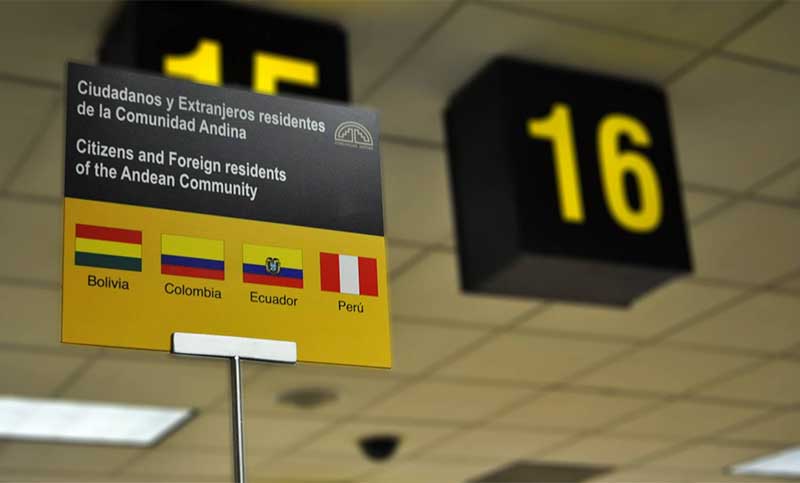 Entró en vigencia el Estatuto Migratorio Andino para Bolivia, Colombia, Ecuador y Perú