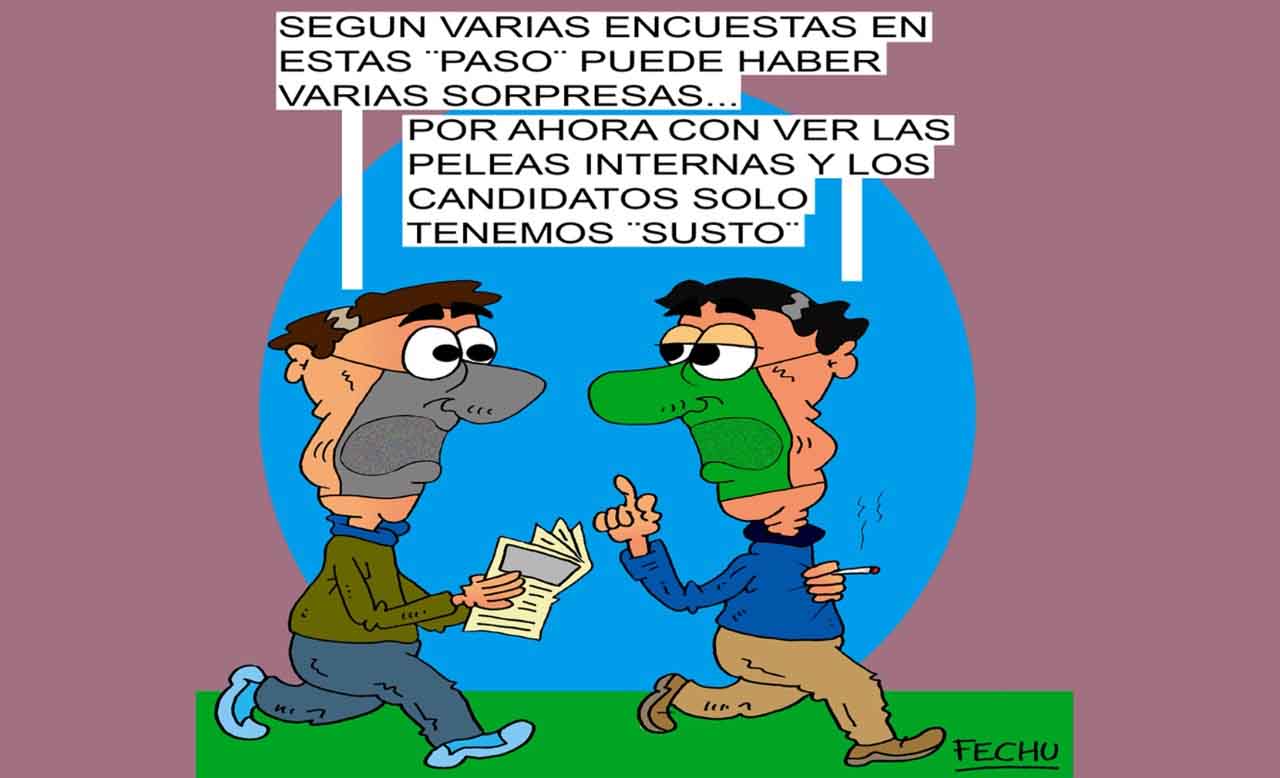 Sorpresa en las Paso