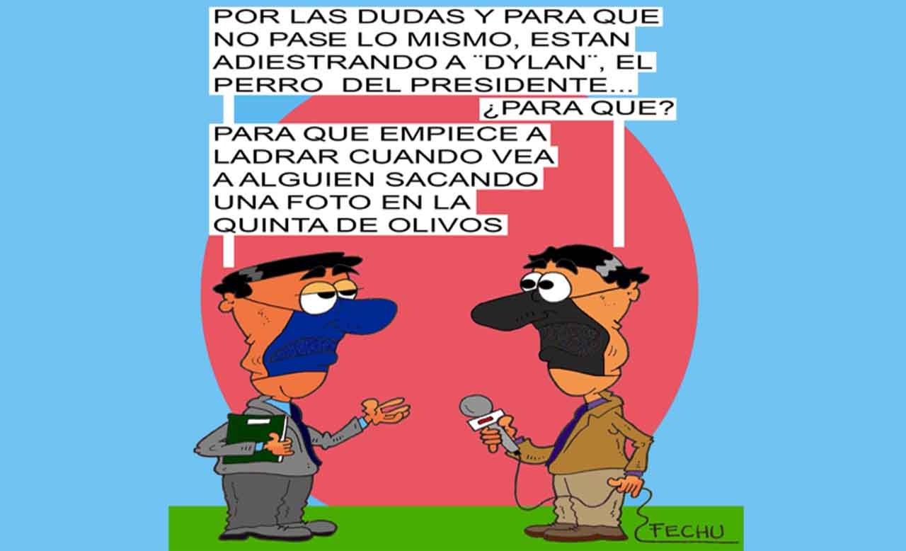 Menos mal que es discreto…