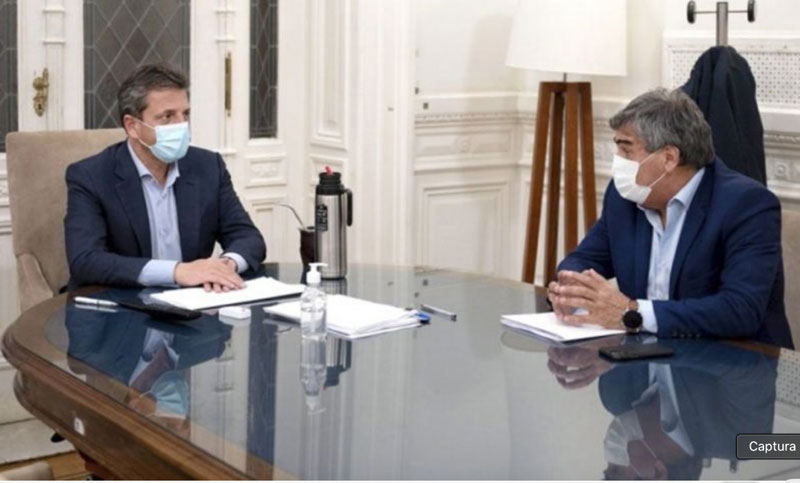 Reciben a Claudio Ambrosini para analizar los avances en la red de conectividad de la Argentina