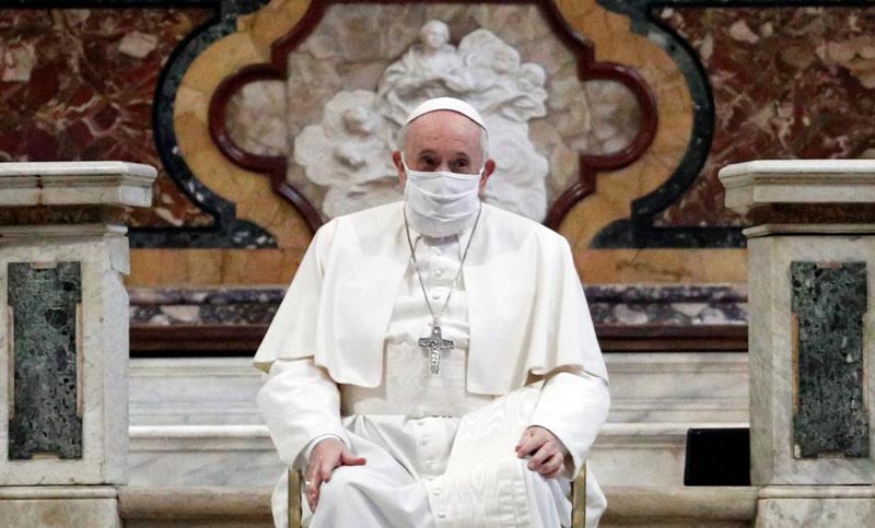 «Las vacunas traen esperanza para acabar con la pandemia», dijo el papa Francisco