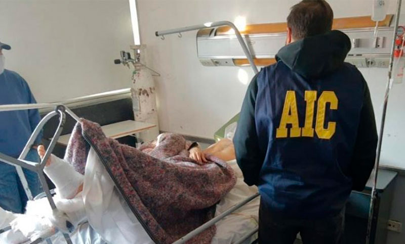 Fue internado en el Heca tras ser baleado y resultó ser prófugo de Piñero