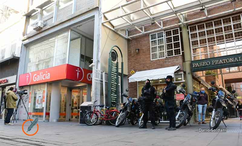 Escruche: robaron al menos cinco oficinas de un edificio en plena peatonal