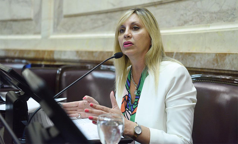 Rossi “no quería ser candidato hasta hace 20 días atrás”, afirmó la senadora Sacnun