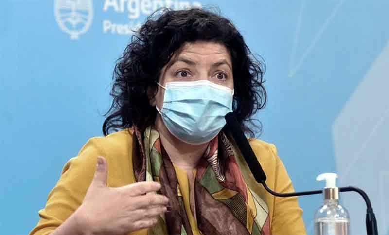 Vizzotti dijo que en noviembre se evaluará la posibilidad de reforzar con tercera dosis