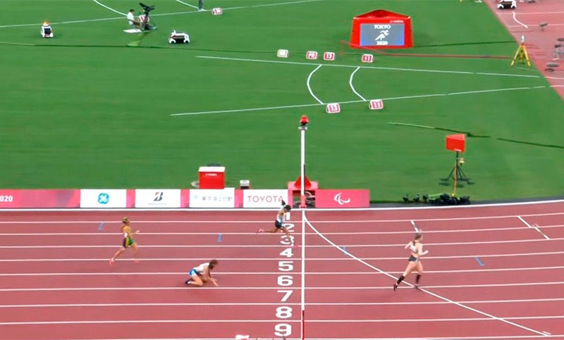 Orgullo local: Yanina Martínez está en la final de atletismo y va por la medalla