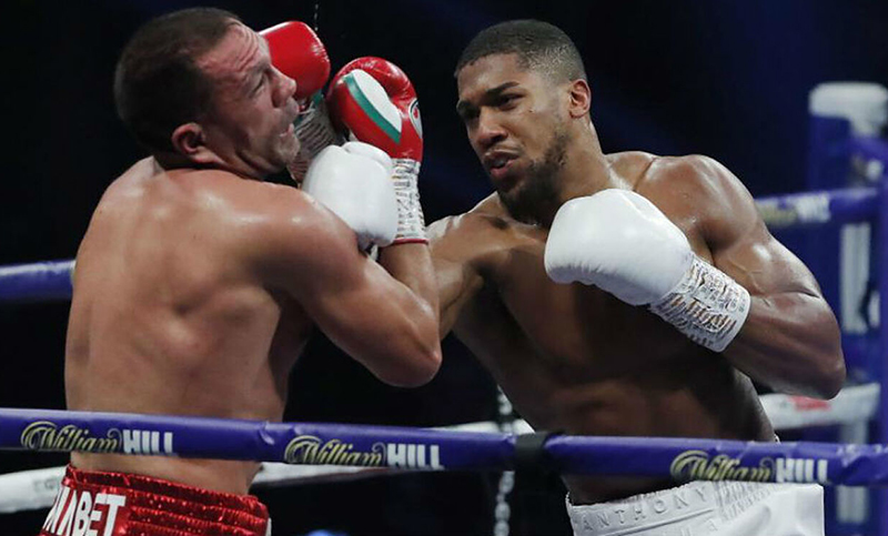 Anthony Joshua defenderá los tres títulos del mundo peso pesado en Londres