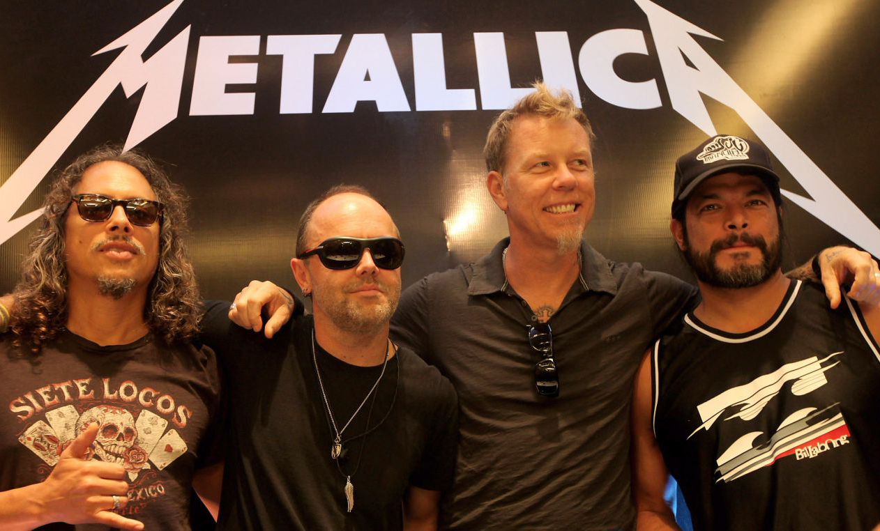 Metallica lanza un disco de reversiones de su «Álbum negro»
