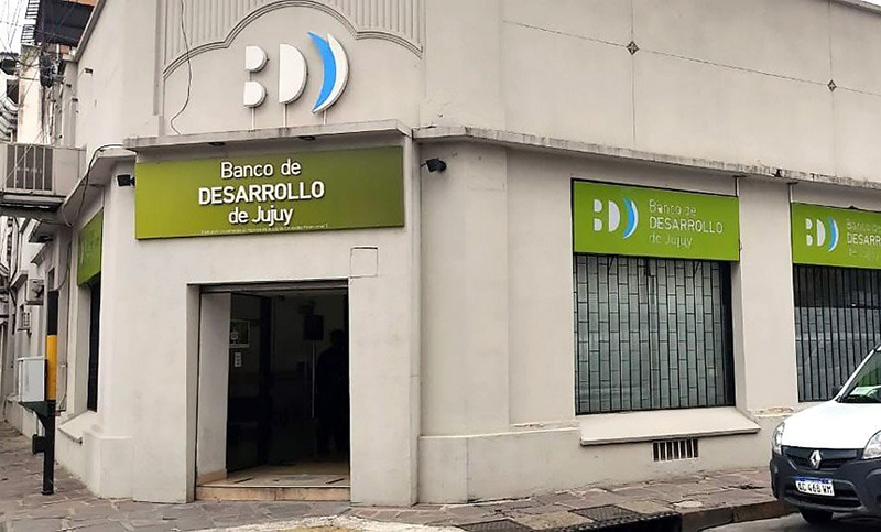 Paran todos los bancos en Jujuy en rechazo al cierre de la entidad de Desarrollo