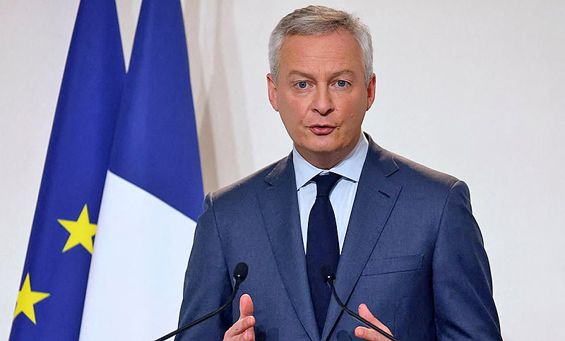 Europa ya no puede contar con Estados Unidos para su defensa, dijo el ministro de Economía francés