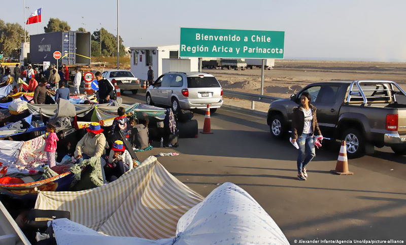 El Servicio Jesuita a Migrantes informa el ingreso ilegal de más de 23.000 personas a Chile este año