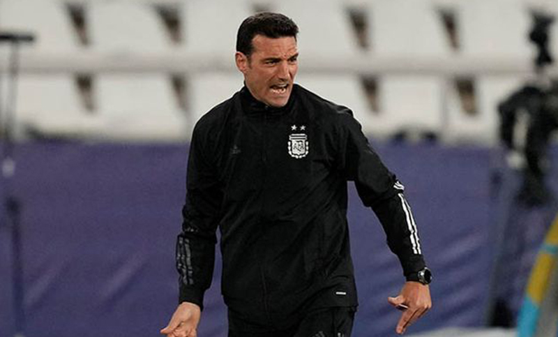Scaloni: «Nosotros somos los damnificados porque queríamos jugar y Brasil también»