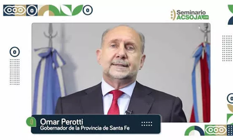 Perotti participó del seminario de la Asociación de la Cadena de la Soja Argentina