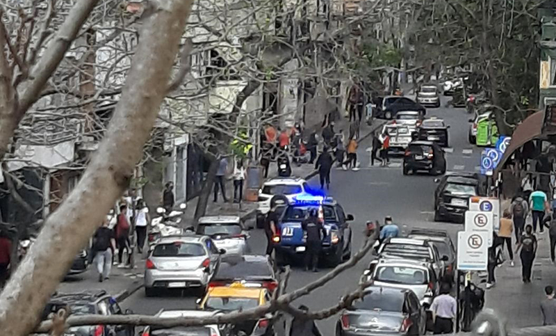 Un maleante fue retenido por vecinos en pleno centro rosarino