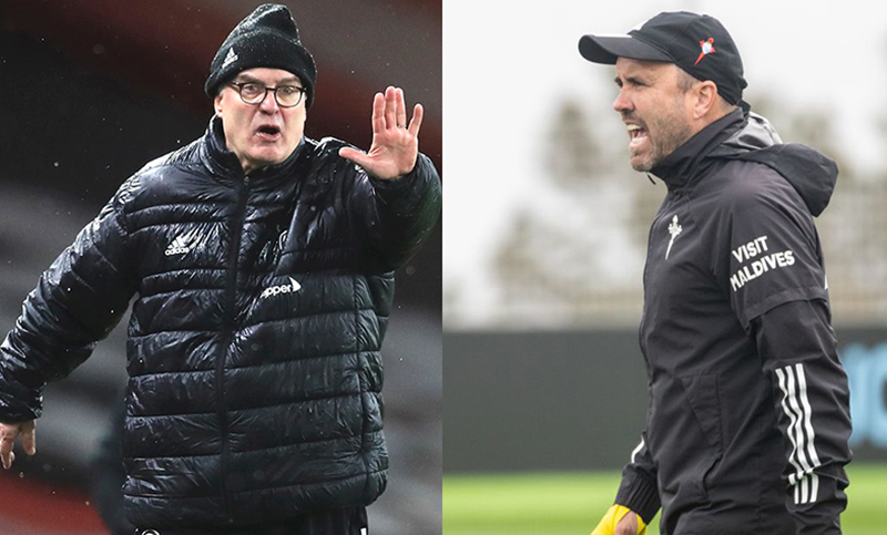 Bielsa en Inglaterra y Coudet en España, siguen sin ganar