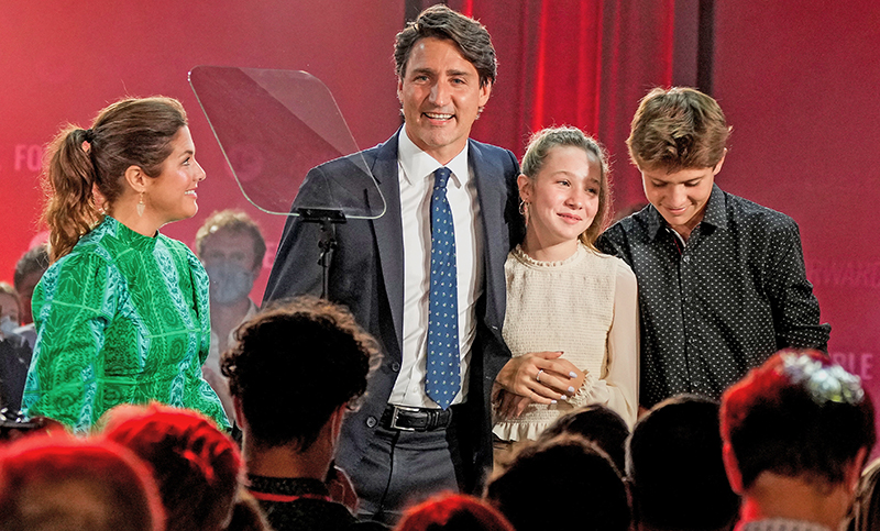 Trudeau fue reelecto en Canadá pero deberá gobernar en minoría