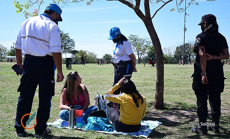 Controles por el Día de la Primavera en distintos puntos de la ciudad
