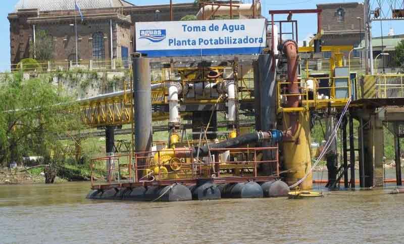 Cortes en el suministro de agua por trabajo de buzos en la toma de captación