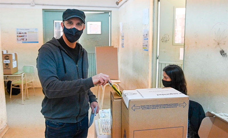 Cavatorta pasó por el cuarto oscuro: «Es una elección especial para mí»