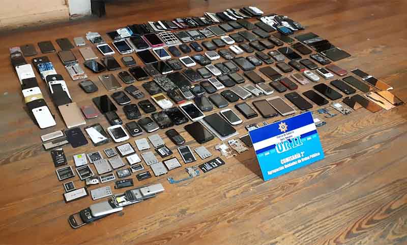 Detenido por robo de 100 celulares en el microcentro
