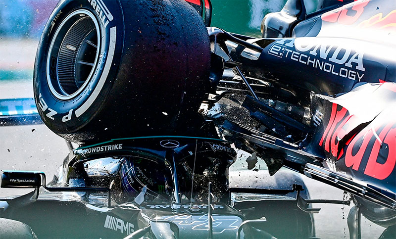 Fórmula 1 en Monza: dramático accidente y sorpresivo ganador