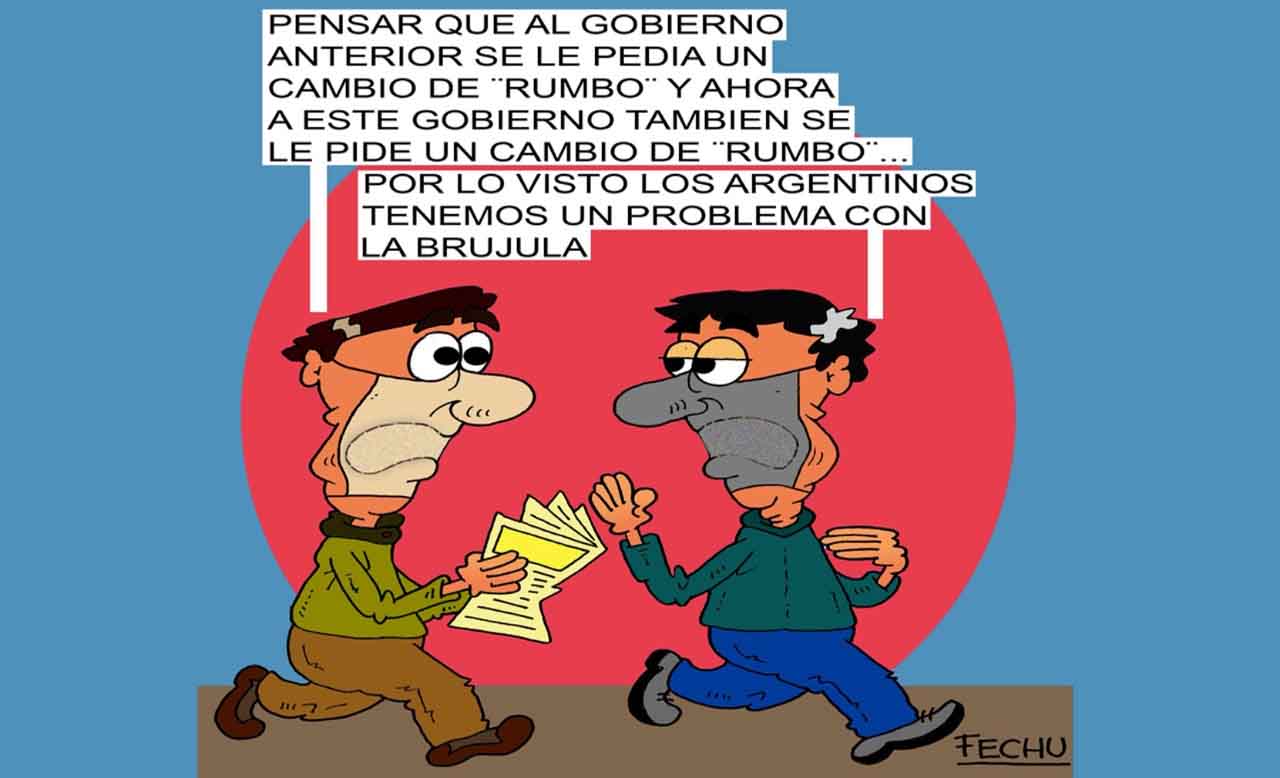 Cambio de rumbo