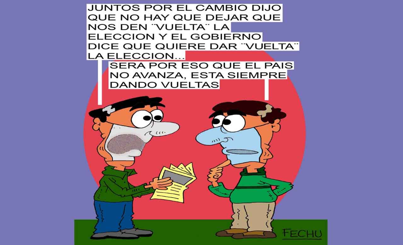 Dando vueltas
