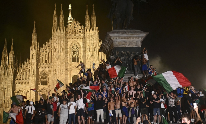 El gobierno de Italia permite el aforo completo en los estadios de fútbol