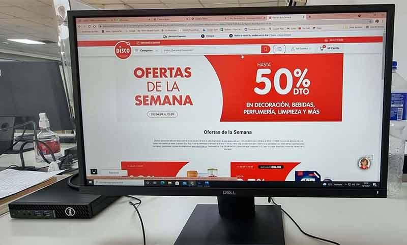 Reglamentaron la Ley de Góndolas en las tiendas virtuales de cadenas de supermercados
