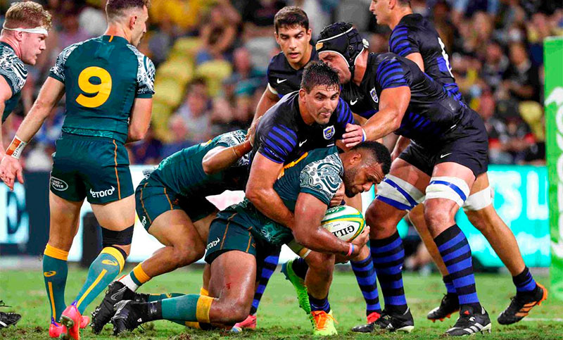 Los Pumas sumaron su quinta derrota en el Rugby Championship