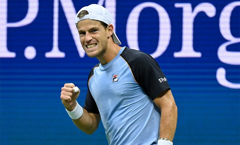 Schwartzman se metió en la tercera ronda del US Open tras insólita suspensión por lluvia