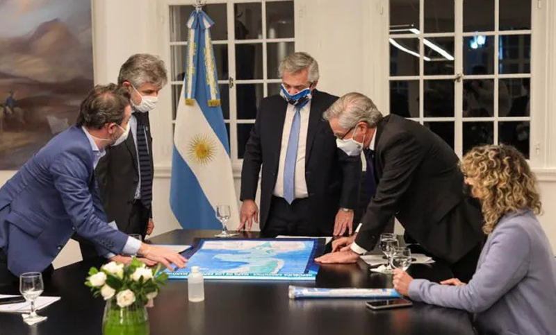 Solá y Filmus expondrán en el Senado sobre el entredicho con Chile por la plataforma continental