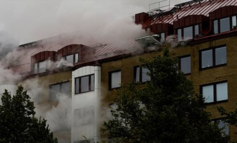 Una explosión en un edificio dejó más de 25 heridos en Suecia
