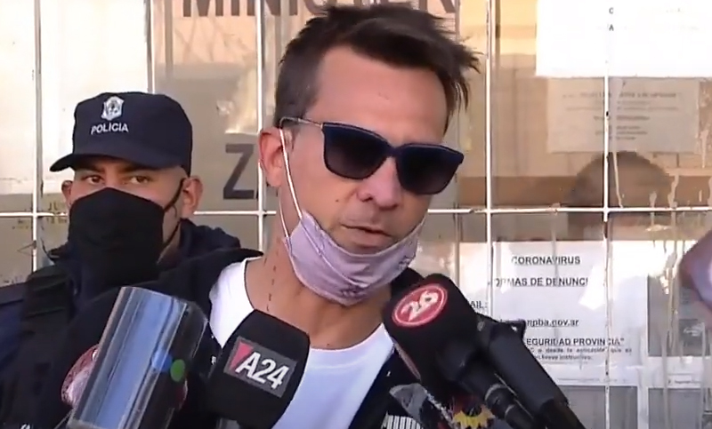 Chano se presentó en Fiscalía y aseguró que no recuerda el episodio en el que recibió un disparo
